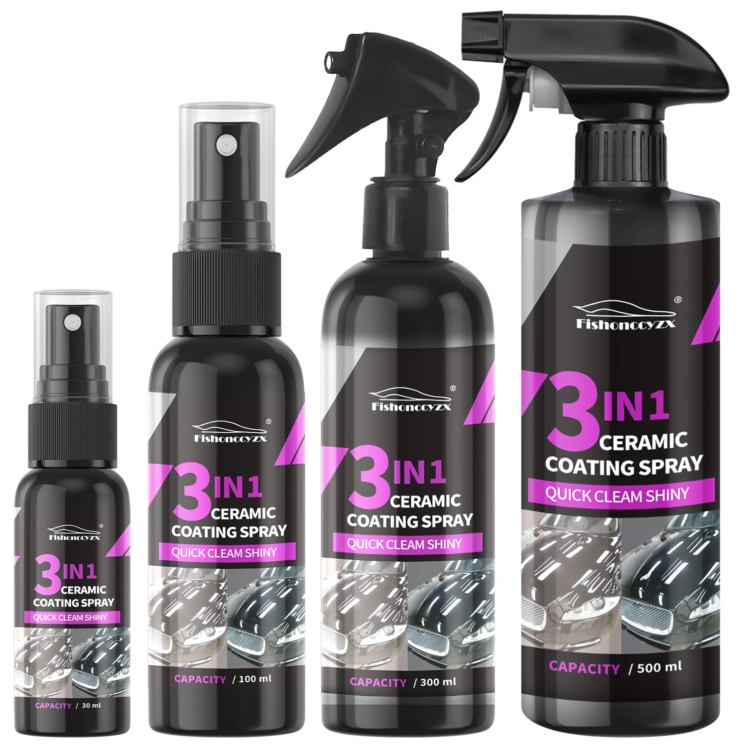 Car Wax Ceramic Coating - Spray de revestimento líquido cerâmico 3