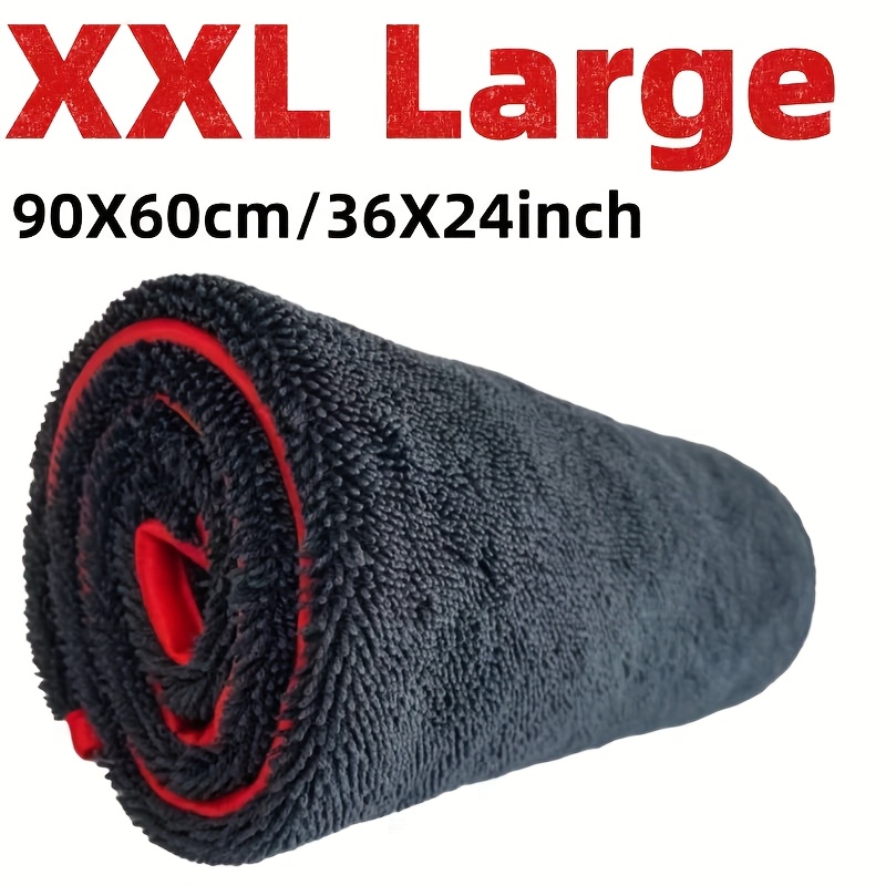 Microfiber Towel Detailing - Toalha de carro ultra absorvente XXL