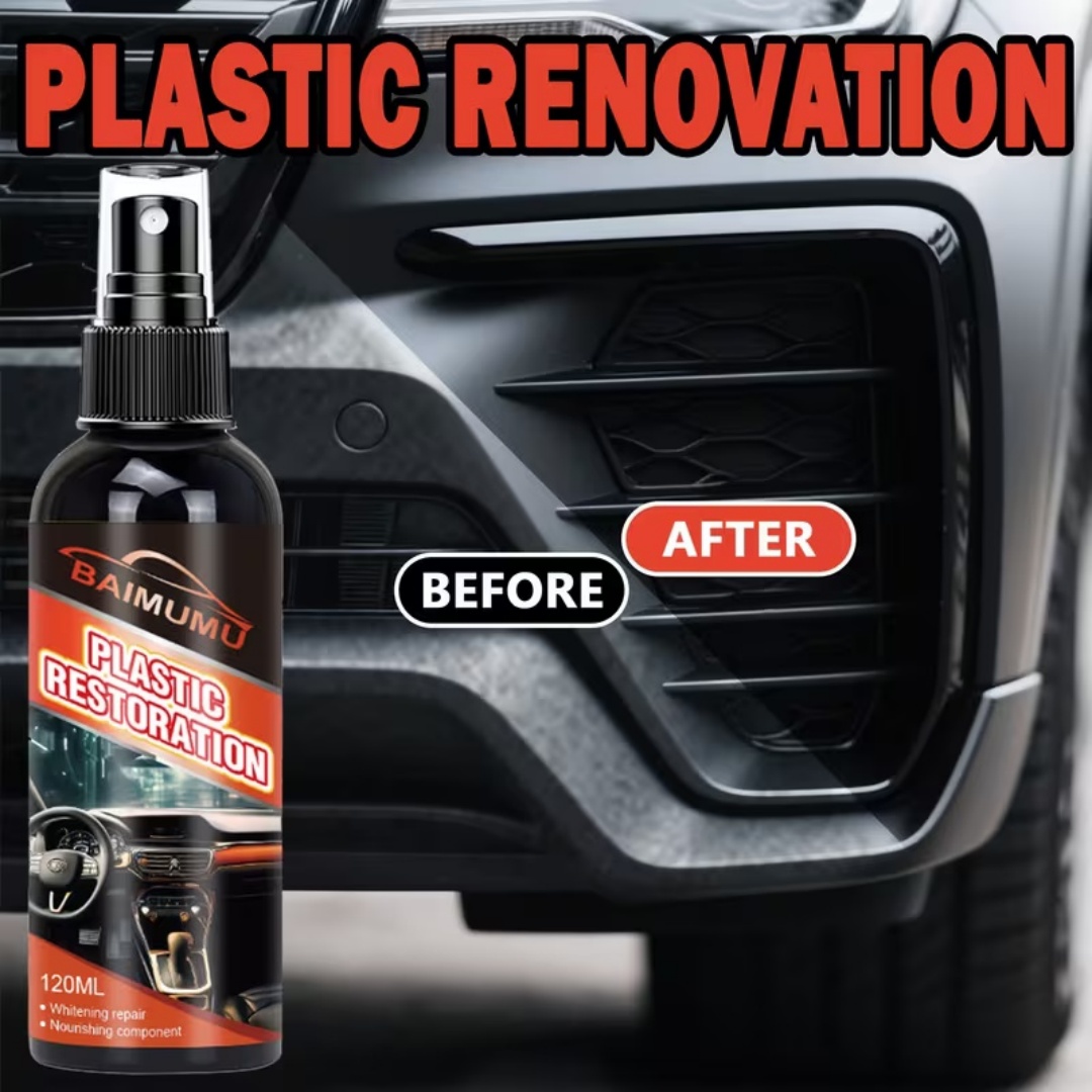 Trim Restorer Plastic - Spray Restaurador de Plástico Automotivo 120ml,