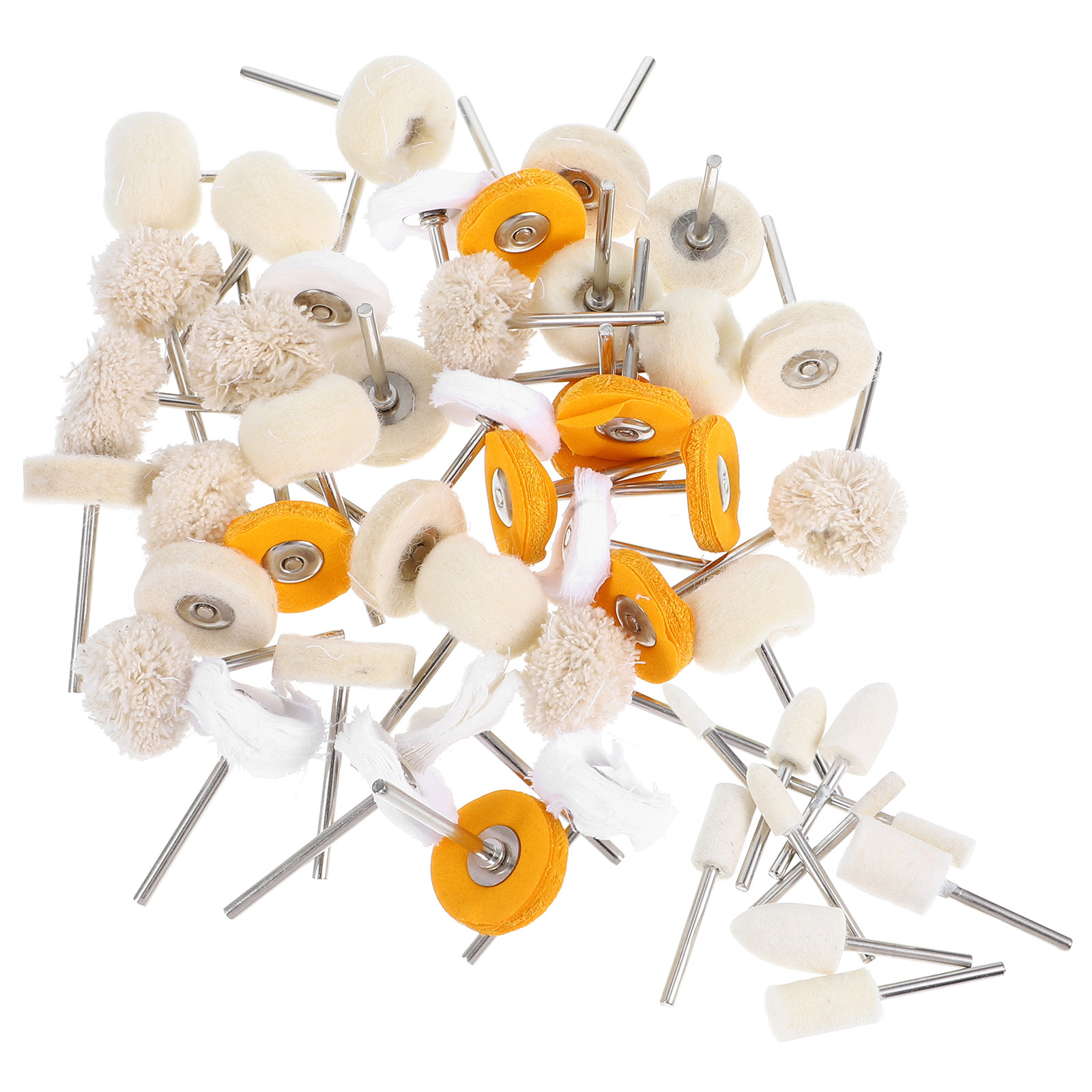50 Peças de Rodas de Polimento - Polish Pad Set Buffer avaliação e preço