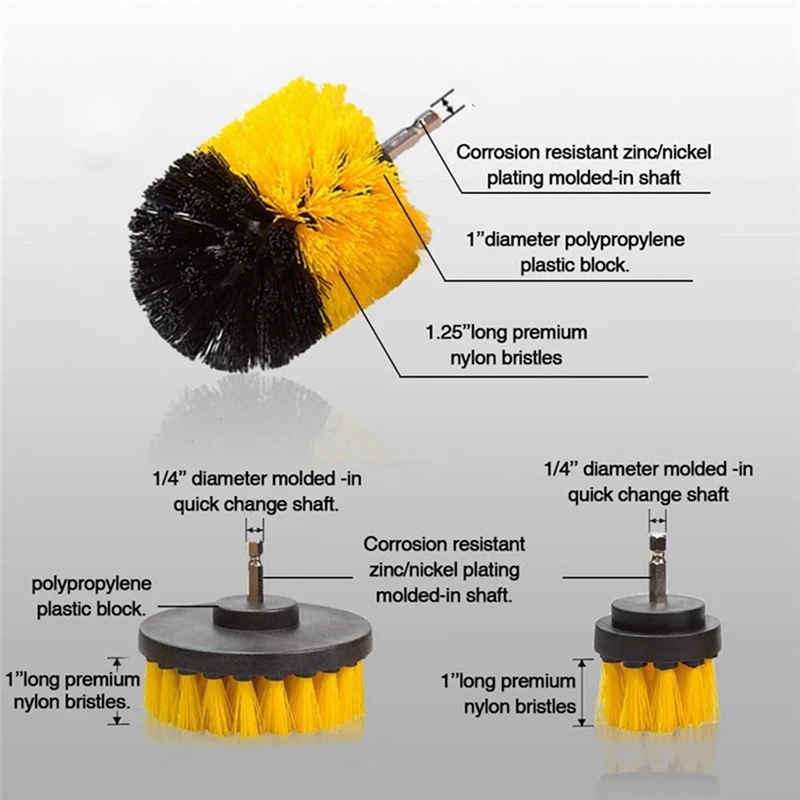 Conjunto de 15 Escovas Elétric - Car Cleaning Brush avaliação e preço