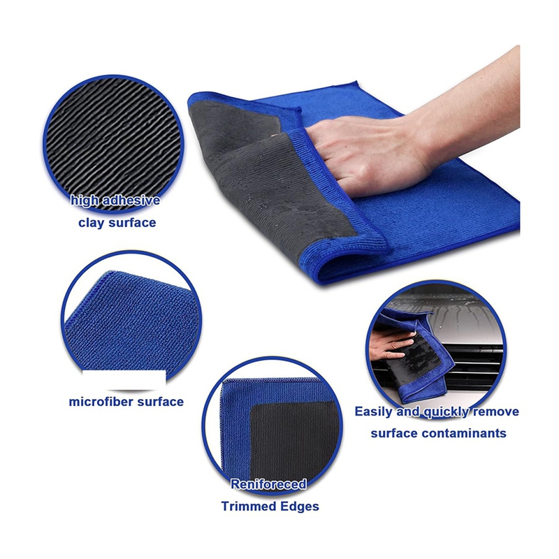 Fine Grade Microfiber Clay Toa - Microfiber Towel Detailing avaliação e preço